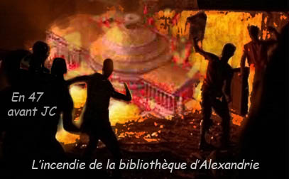 Incendie--bibliotheque--alexandrie--maroudiji