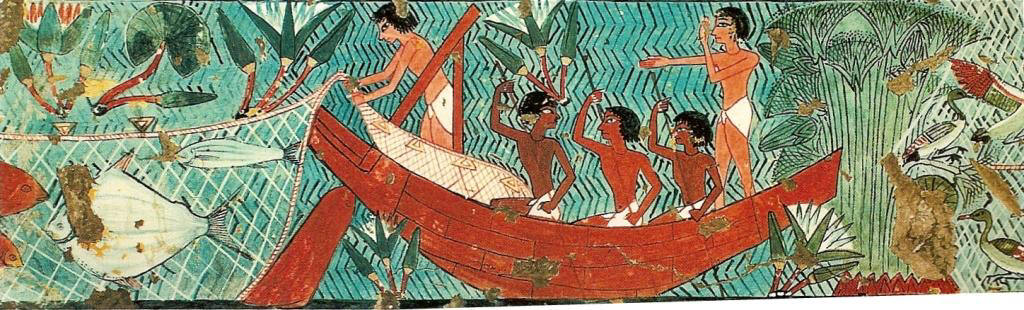 Вода древнего египта. Древнеегипетские фрески рыбы. Древнеегипетские фрески Лотос тростник.